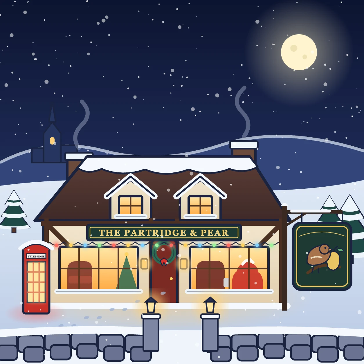 Story illustration for Last Orders at the Partridge & Pear