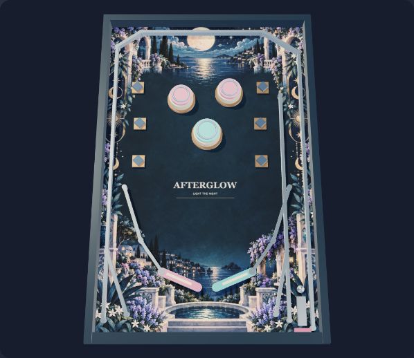 Afterglow Pinball artwork