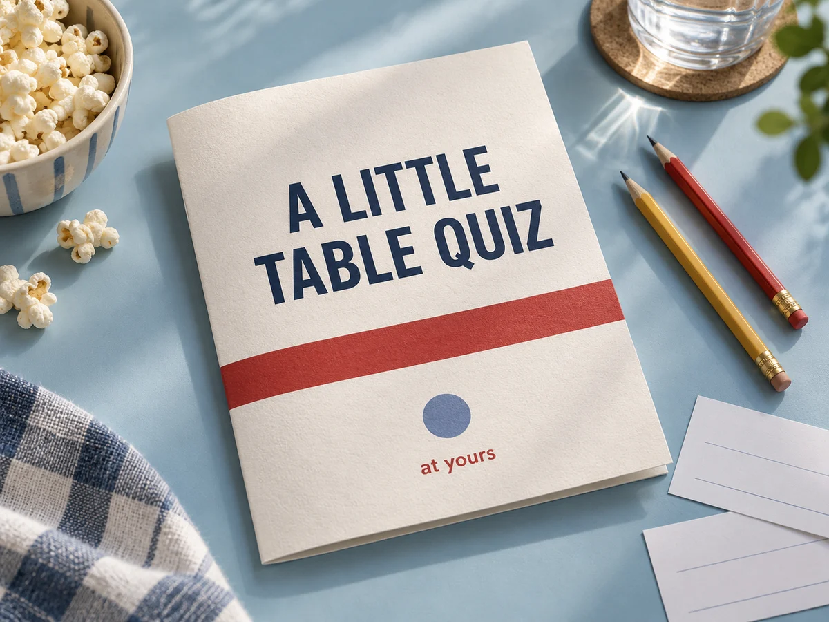 At Yours game-night materials